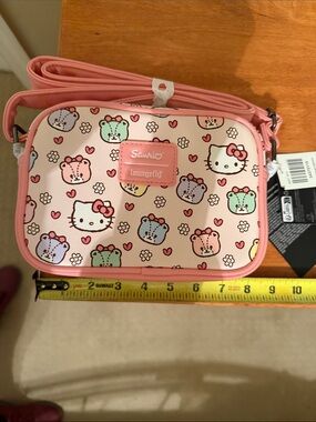 Loungefly Pink Sanrio Hello Kitty & Pastel Bear Crossbody Bag